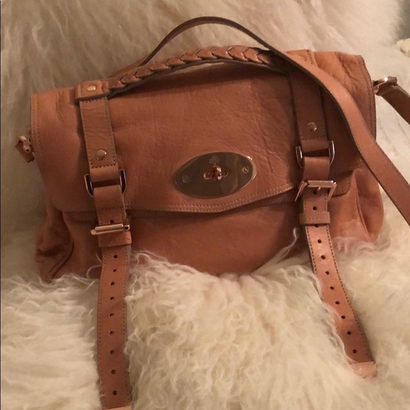 Mulberry ALEXA  satchel w/ Rose gold hardware - Picture 2 of 8